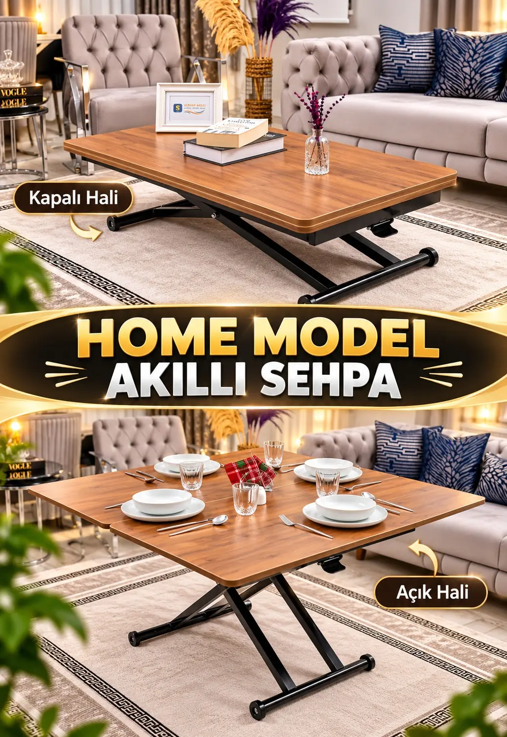 Home Model Akıllı Sehpa