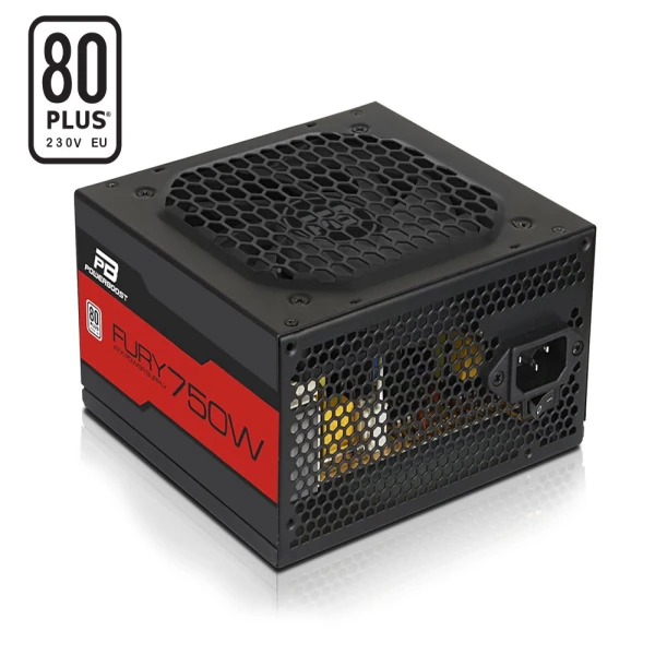 POWERBOOST BST-ATX750WEU FURY 750W 80+ 12CM FANLI ATX PSU (JPSU-BST-ATX750WEU)