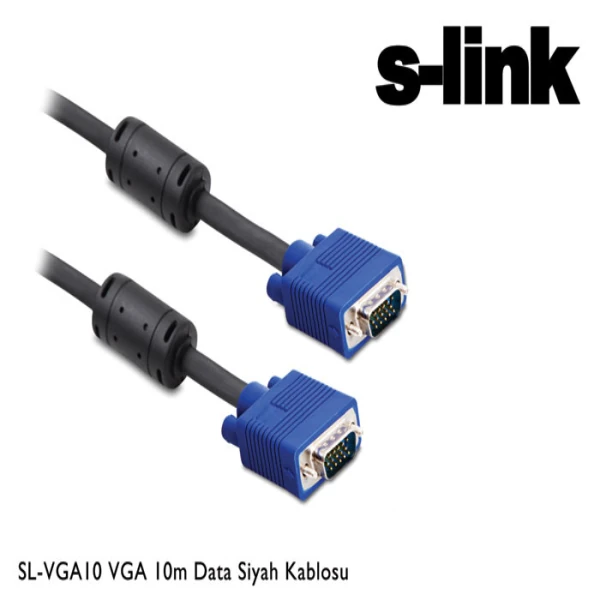 S-LINK SL-VGA10 PROJEKSİYON VGA DATA KABLOSU 10M