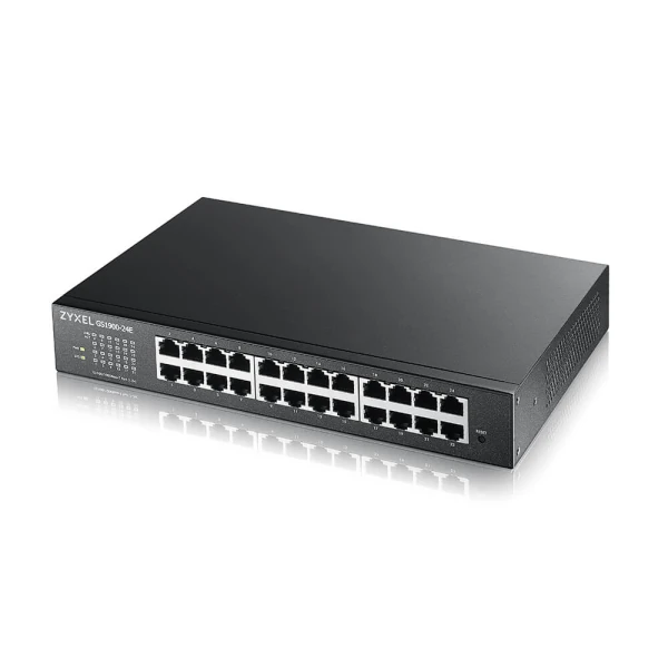 ZYXEL GS1900-24-EU0102F 24 PORT 24X10/100/1000 + 2XDUAL SFP L2 WEB YÖNETİLEBİLİR SWITCH