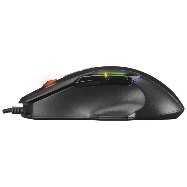RAMPAGE SMX-R45 ORBIT USB SIYAH 6400DPI RGB LEDLI USB OYUNCU MOUSE