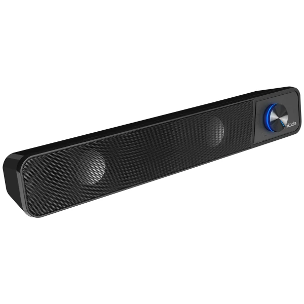 MIKADO MD-69S SİYAH 3WX2 LED IŞIKLI MULTIMEDIA SOUNDBAR SPEAKER