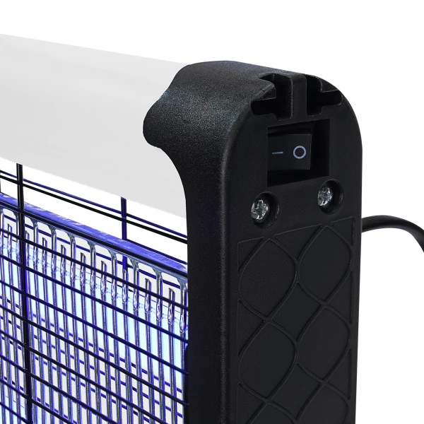 ASONIC AS-A29 SİYAH BÜYÜK BOY 6W+ 2000V ZİNCİR ASKILI İKİ LEDLİ SİNEK ÖLDÜRÜCÜ