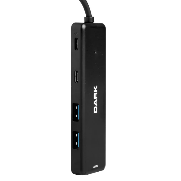 DARK DK-AC-USB347 CONNECT MASTER X5C USB3.2 GEN 1 TYPE-A TO 3 PORT USB-A & 1 PORT TYPE-C 2.0 / 1X TYPE-C CHARGE
