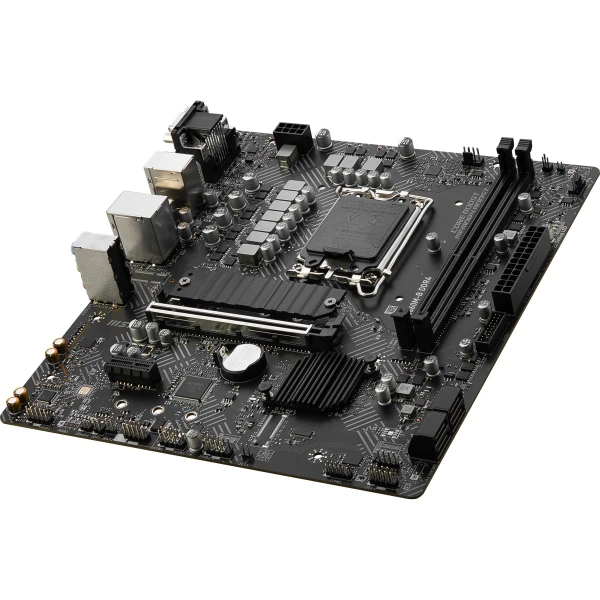 MSI PRO B660M-B DDR4 SOKET 1700 DDR4 4600(OC) PCI-E Gen 4 .M.2 USB3.2  1x 2.5G LAN mATX*