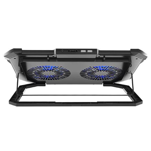 RAMPAGE SIRIUS S46 RGB IŞIKLI 2 FANLI YÜKSEKLIK AYARLI 125 *125*15 2 USB PORT NOTEBOOK SOĞUTUCU