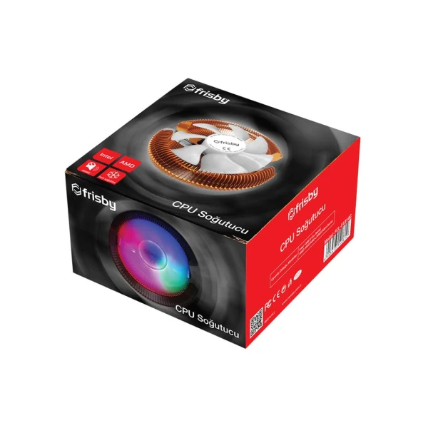 FRISBY FCL-F1314C INTEL 1366/115X-AMD AM2/AM2+/AM3/AM4 CPU FANI