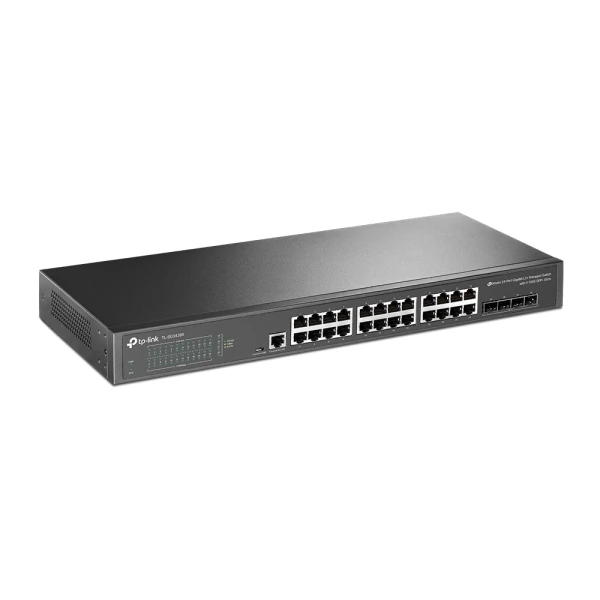 TP-LINK OMADA TL-SG3428X 24 PORT GIGABIT L2 4 COMBO SFP SLOTLU YÖNETİLEBİLİR SWITCH