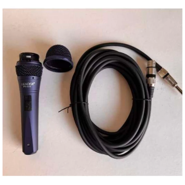 LEADER PT-777 PROFESYONAL DİNAMİK KABLOLU EL MİKROFONU