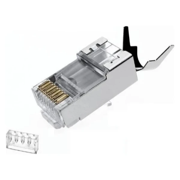 QPORT Q-J710M CAT7 10 ADET KONNEKTOR VE AYRAC