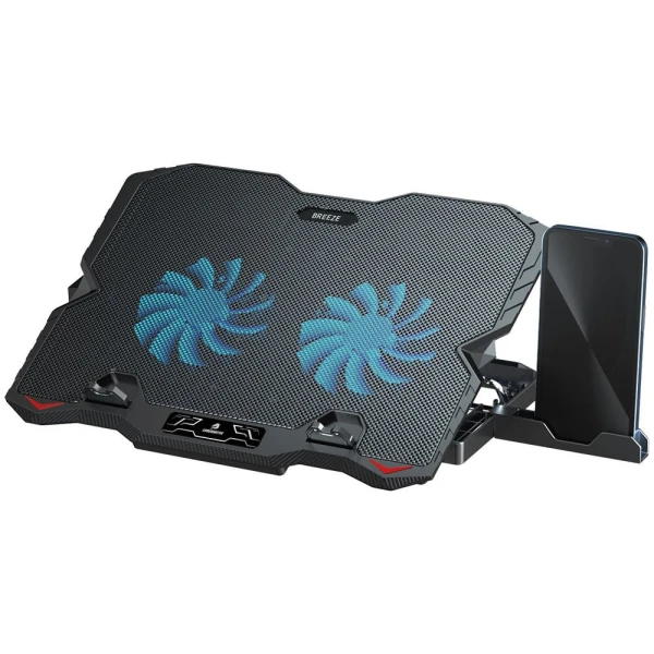 GAMEBOOSTER GB-NS50 BREEZE 17" FAN KONTROLLÜ, 2XUSB2.0 PORTLU, NOTEBOOK SOĞUTUCU