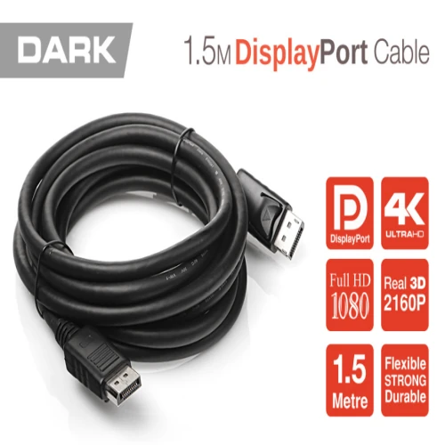 DARK DK CB DPL154K 4K 1.5M DISPLAY PORT KABLO