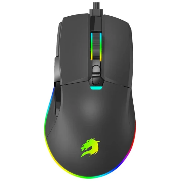 GAMEBOOSTER GB-M12B VITAL RGB AYDINLATMALI SIYAH PROFESYONEL GAMING MOUSE