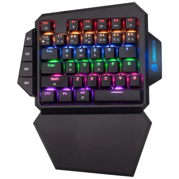 GAMEBOOSTER GB-G22 SATANIC RAINBOW AYDINLATMALI 35 TUŞ MEKANIK OYUN KLAVYESI                       