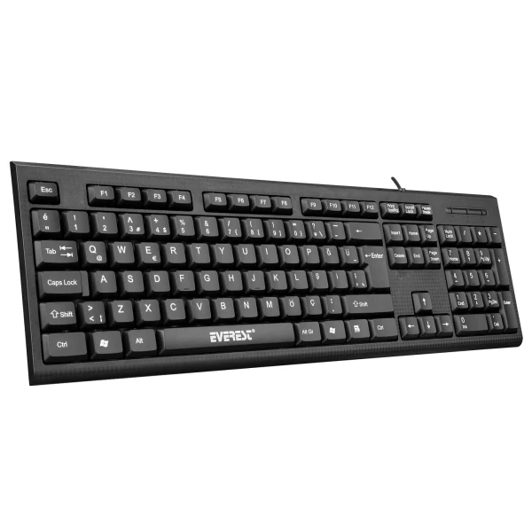 EVEREST KB-871U Siyah Q Standart Klavye