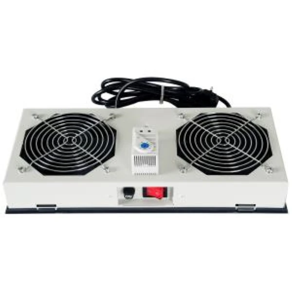 LANDE LN-FAN-THM-2FWMIP-LG B TIPI FILTRELI 2 GIRISLI FAN MODULU, TERMOSTAT  SWITCH LI, SB (SAFEBOX) SERISI ICIN BEYAZ