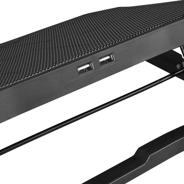 ADDISON RAMPAGE AD-RC4 MAVİ LEDLİ 2*125MM+2*70MM IŞIKLI FAN 15-17 NOTEBOOK SOĞUTUCU STAND