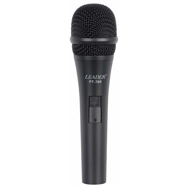 LEADER PT-789 PROFESYONEL DİNAMIK KABLOLU EL MİKROFONU