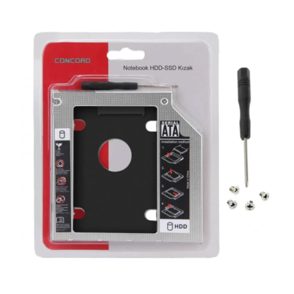 CONCORD C-857 | HDD - SSD KIZAĞI 12.7MM