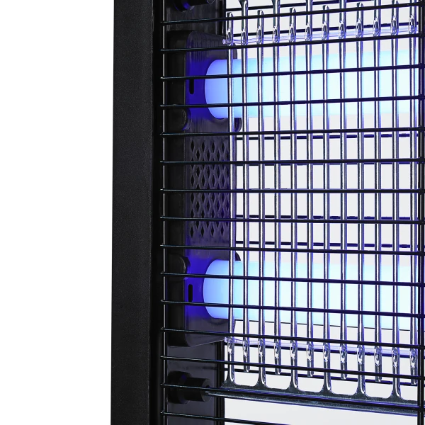 ASONIC AS-A29 SİYAH BÜYÜK BOY 6W+ 2000V ZİNCİR ASKILI İKİ LEDLİ SİNEK ÖLDÜRÜCÜ