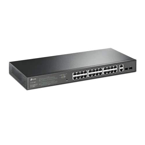 TP-LINK TL-SG1428PE 28 PORT GIGABIT WEB SMART 24 PORT POE +2 SFP YÖNETİLEBİLİR SWİTCH 250W