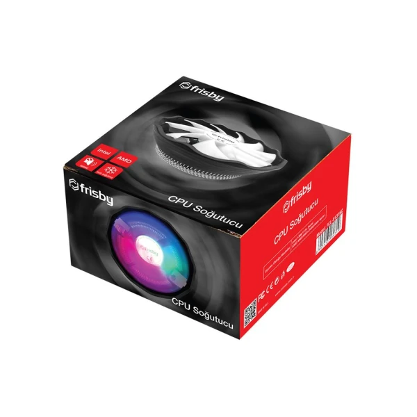 FRISBY FCL-F1316C INTEL 1366/115X-AMD AM2/AM2+/AM3/AM4 CPU FANI