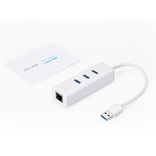 TP-LINK UE330 USB3.0 GGBT AĞ ADAPTÖRÜ İKİSİ BİR ARADA USB ADAPTÖR