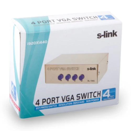 S-LINK SL-154C 4 LU VGA SWITCH