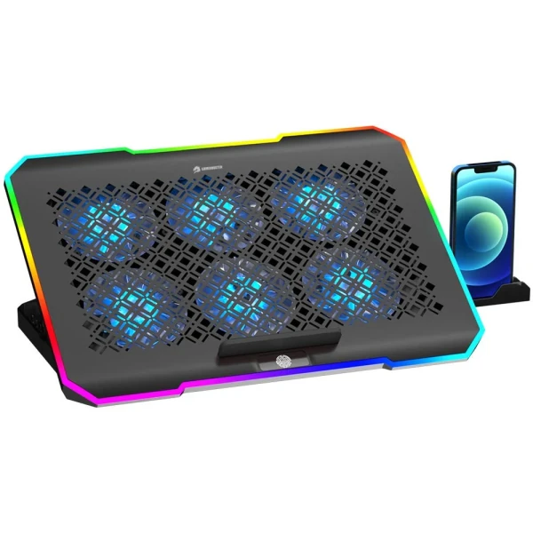 GAMEBOOSTER GB-NS61 STORM 17'' FAN/RGB KONTROLLÜ 2XUSB PORTLU NOTEBOOK SOĞUTUCU
