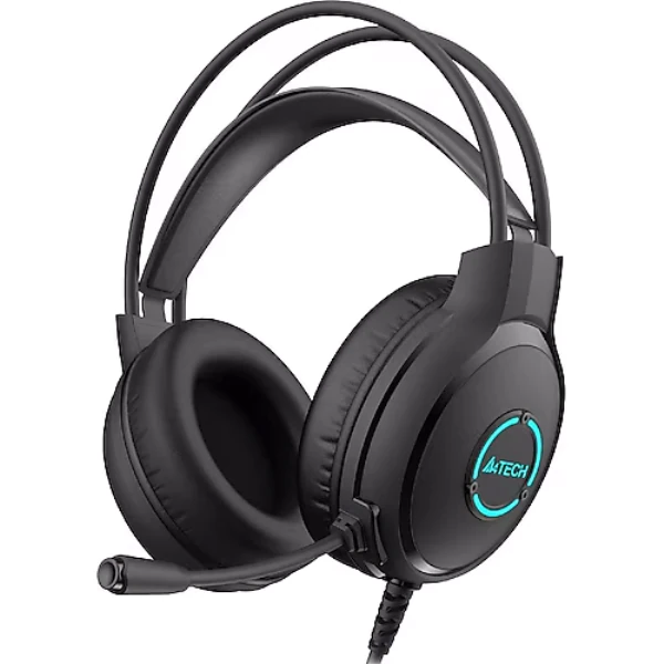 A4 TECH FH-300U SİYAH MİKROFONLU USB KULAKLIK