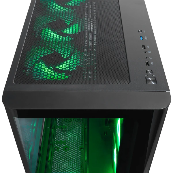 RAMPAGE LOOPY PLUS SİYAH 7*12CM ARGB FAN 950W 80 PLUS STANDART TEMPERLI CAM ATX MID-T GAMING OYUNCU KASASI