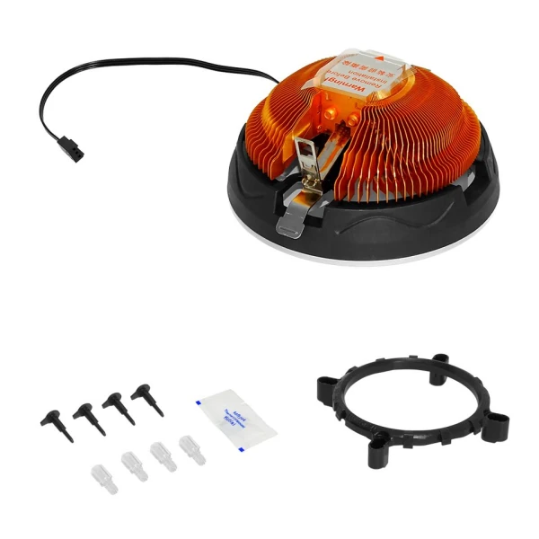 FRISBY FCL-F1318C INTEL 1366/115X-AMD AM2/AM2+/AM3/AM4 CPU FANI