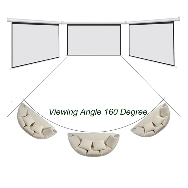 EVEREST TPP-200 200*200CM ARKASI SIYAH FONLU TRIPODLU PROJEKSIYON PERDESI