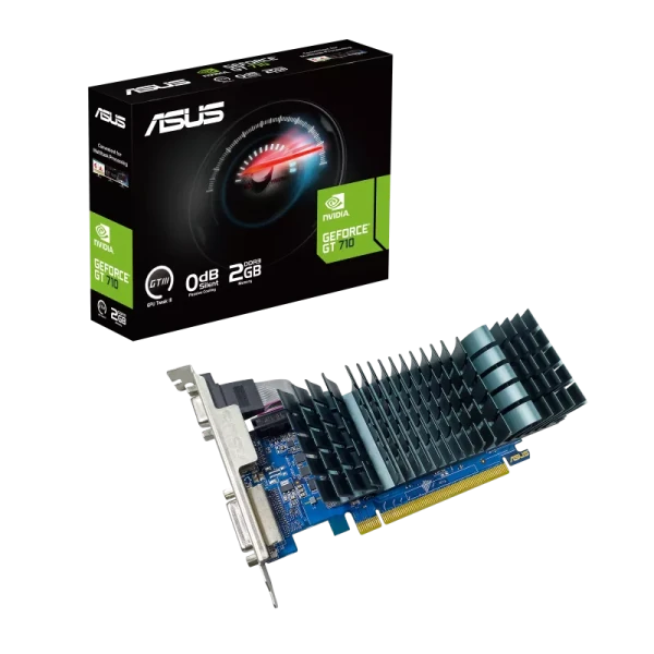 ASUS VGA GEFORCE GT710-SL-2GD5-BRK-EVO 2GB DDR3 64bit 927MHz DVI HDMI Low Profile EKRAN KARTI