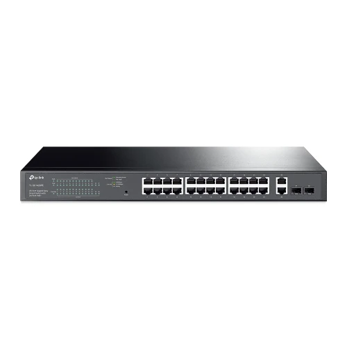 TP-LINK TL-SG1428PE 28 PORT GIGABIT WEB SMART 24 PORT POE +2 SFP YÖNETİLEBİLİR SWİTCH 250W