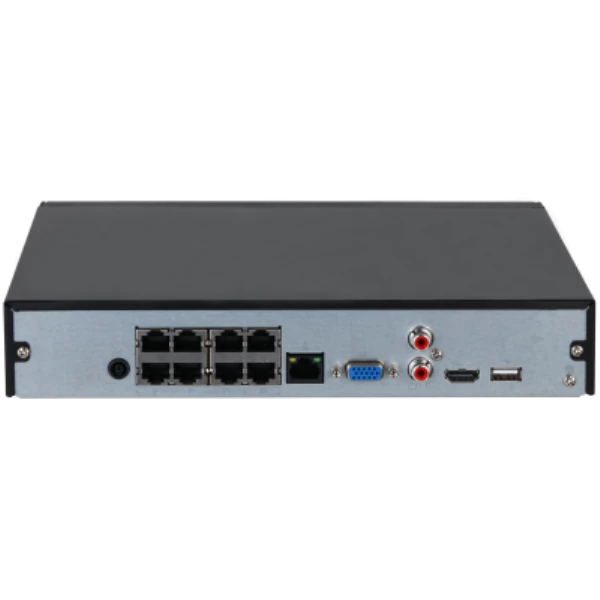 DAHUA NVR2108HS-8P-4KS3 8 KANAL COMPACT 1U 8POE LITE 4K H.265 NVR
