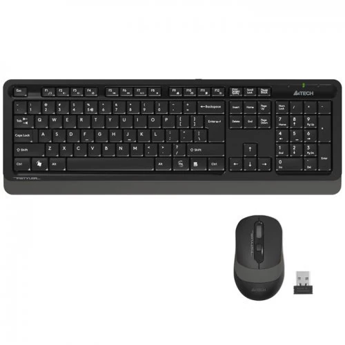 A4 TECH FG1010 Q USB GRİ FN-MM KLV+ 2000DP OPTIK MOUSE SET