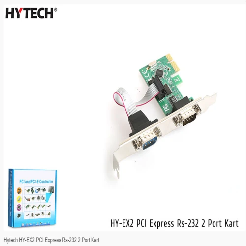 HYTECH HY-EX2 PCI EXPRES RS-232 2PORT KART