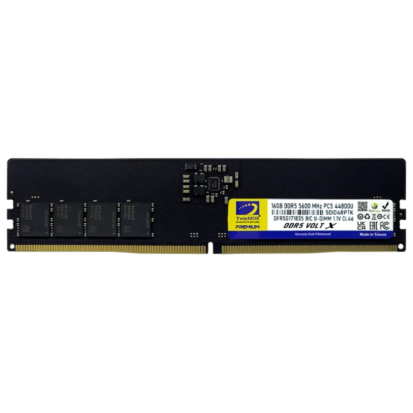 TWINMOS TMD516GB5600U46WO DDR5 16GB 5600MHz CL46 DESKTOP RAM
