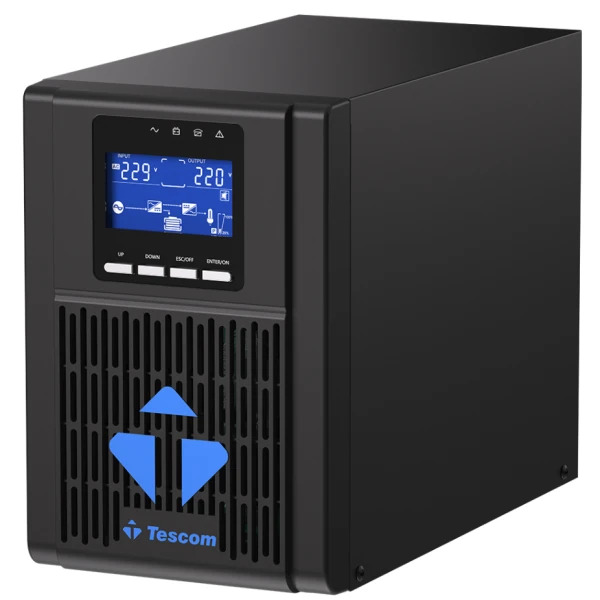 TESCOM NEOLINE 1000 1KVA 1F/1F 2x12V 9AH UPS 900040100