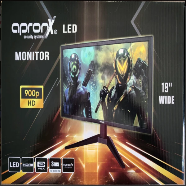APRONX APX-NW19 19" LED VGA+HDMI MONİTOR