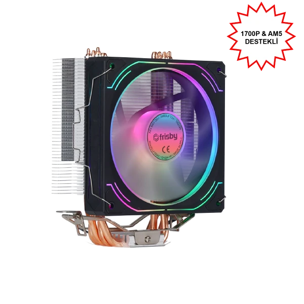 FRISBY FCL-F1334C INTEL 1366/115X/1200/1700-AMD AM2/AM2+/AM3/AM4/AM5 CPU FANI