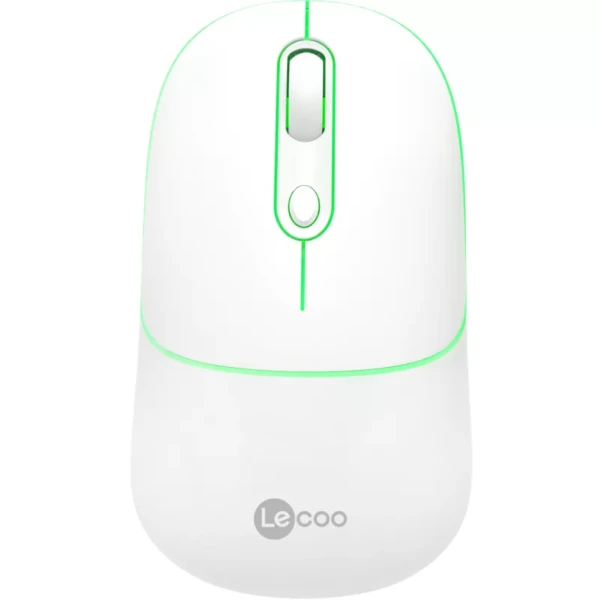 LECOO WS210-B KABLOSUZ 1600DPI 6 TUŞLU OPTIK MOUSE BEYAZ