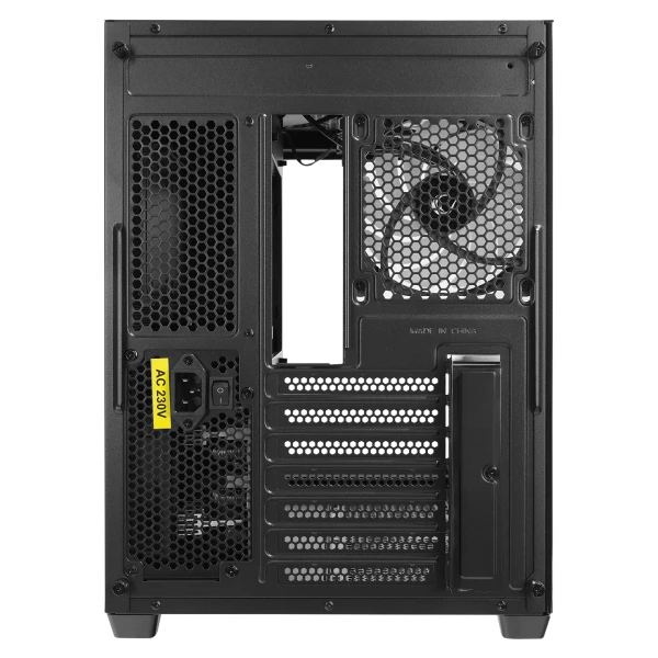 RAMPAGE LOOPY PLUS SİYAH 7*12CM ARGB FAN 950W 80 PLUS STANDART TEMPERLI CAM ATX MID-T GAMING OYUNCU KASASI