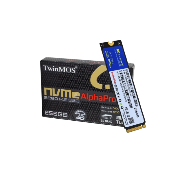 TWINMOS NVME256GB2280AP 256GB M.2 PCIE GEN3 NVME SSD (3600-3250MB/S) TLC 3DNAND