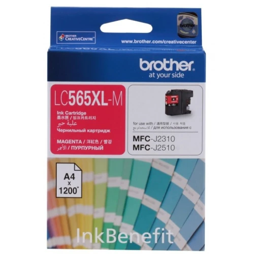 BROTHER LC565XL-M KIRMIZI 1200 SAYFA KARTUS