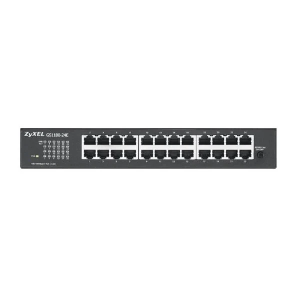 ZYXEL GS1100-24E V3 24 PORT 10/100/1000 Mbps YÖNETİLEMEZ GIGABIT SWITCH