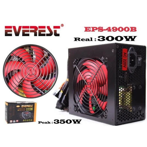 EVEREST EPS-4900B REAL 300W PEAK 350W 3SATA PSU