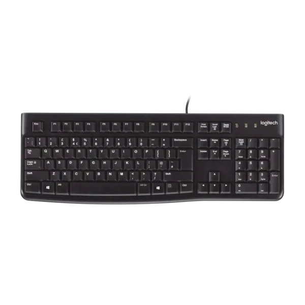 LOGITECH K120 KABLOLU KLAVYE Q TUŞ DİZİMİ-SİYAH 920-002505