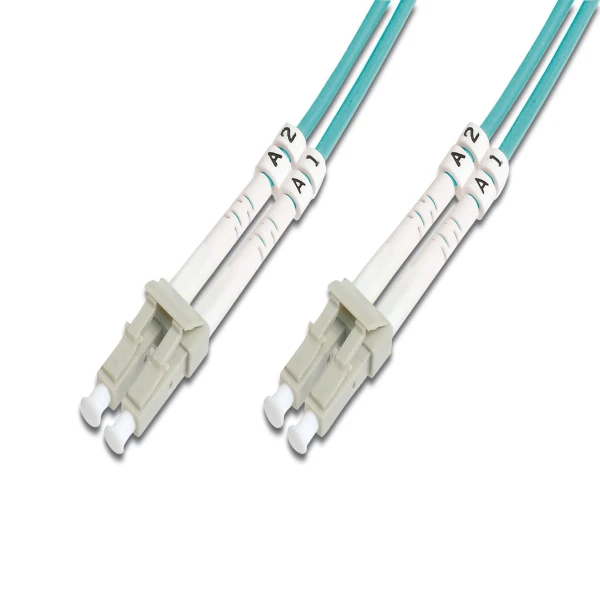 BEEK  BC-FO-5LCLC-01/3 LC-LC FIBER OPTIK PATCH KABLO, MULTIMODE OM 3 50/125 DUPLEX, 3.0MM, LSZH, 1 METRE